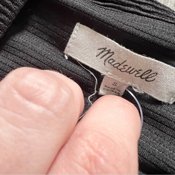 Madewell Texture Thread Tiered Tank Top - Picture 7 of 7